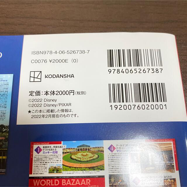 ディズニーランド ガイドブック with 風間俊介 エンタメ/ホビーの本(地図/旅行ガイド)の商品写真