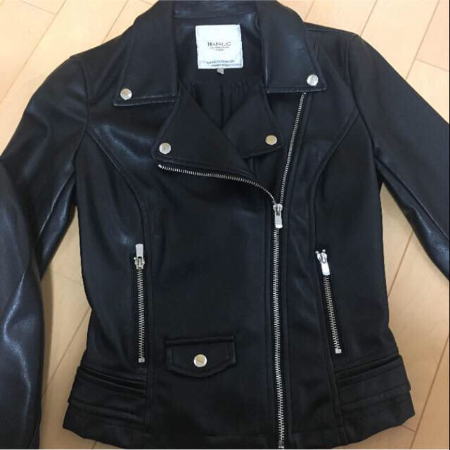 美品 zara ライダース ジャケット