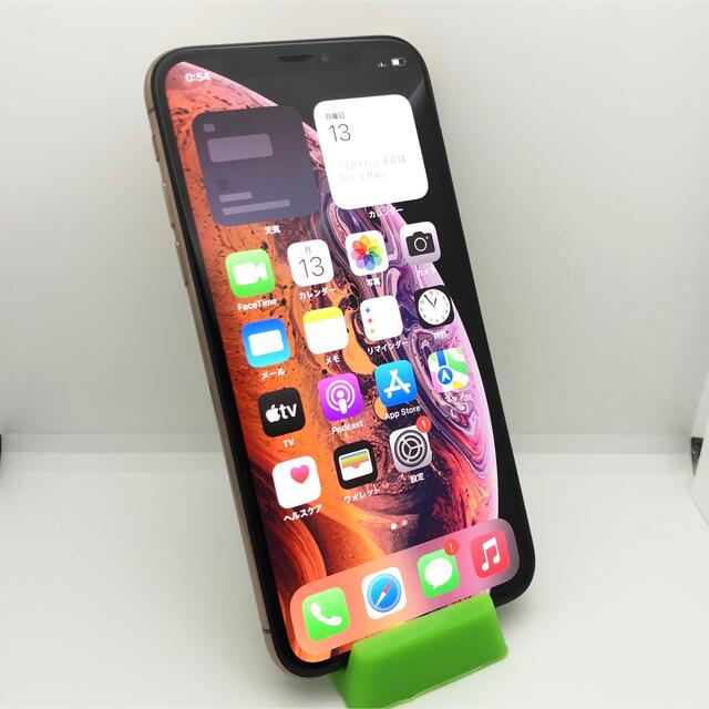 スマートフォン/携帯電話ジャンク SIMフリー iPhoneXs 64GB ゴールド 本体のみ