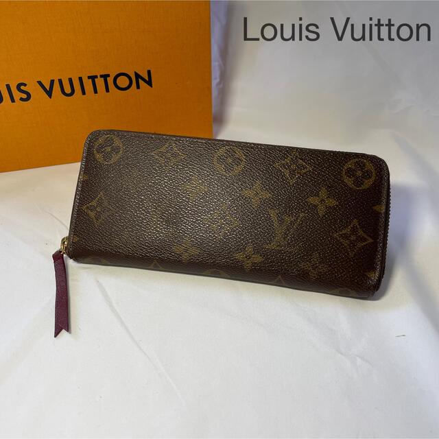 LOUIS VUITTON(ルイヴィトン)の【美品】ルイヴィトン　ポルフォイユ　クレマンス　モノグラム　ラウンド　長財布 レディースのファッション小物(財布)の商品写真