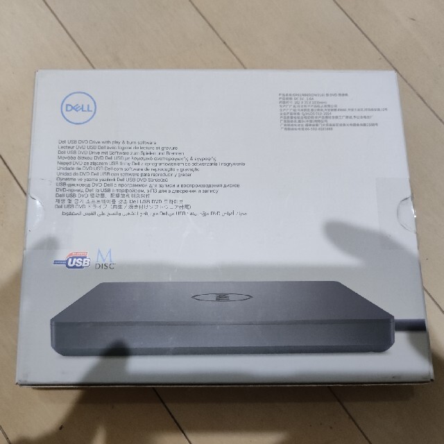 DELL(デル)のDell DVDドライブ スマホ/家電/カメラのPC/タブレット(PC周辺機器)の商品写真