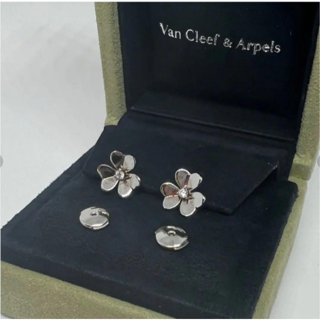 ※様様 ヴァンクリーフ＆アーペル ピアス Van Cleef ＆ Arpels】ヴァンクリーフ&アーペル『K18WG