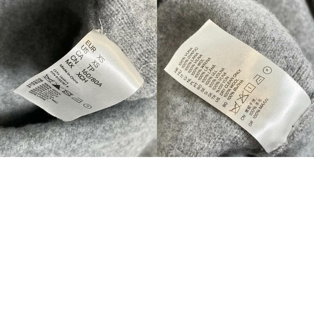 メゾンマルジェラ Maison Margiela ハイネック アパレル トップス ワンピース ウール グレー 新品同様 レディースのワンピース(その他)の商品写真