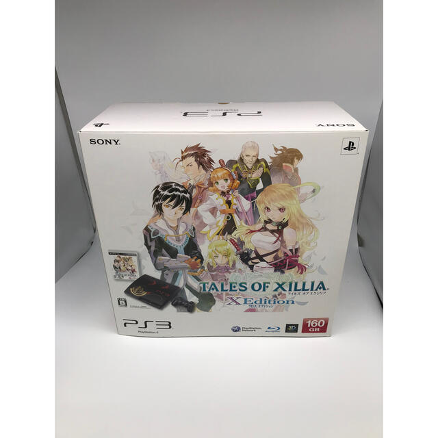 【美品】PS3  TALES OF XILLIA X Edition　160GB エンタメ/ホビーのゲームソフト/ゲーム機本体(家庭用ゲーム機本体)の商品写真