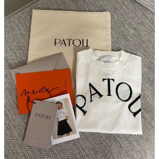 PATOU コットンブレンドジャガードニット 【クーポン期間中お値下げ】(ニット/セーター)