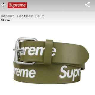 シュプリーム(Supreme)のSupreme Repeat Leather Belt(ベルト)