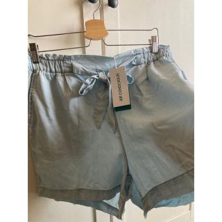 エイチアンドエム(H&M)のH&M  ショートパンツ　ルームウエア　ライトデニム　ウエストゴム　リボン付(ショートパンツ)