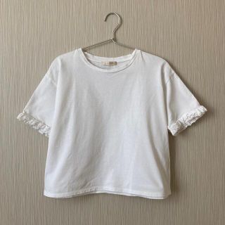 ディディジジ(didizizi)のdidizizi ディディジジ 袖フリルTシャツ カットソー トップス(Tシャツ(半袖/袖なし))