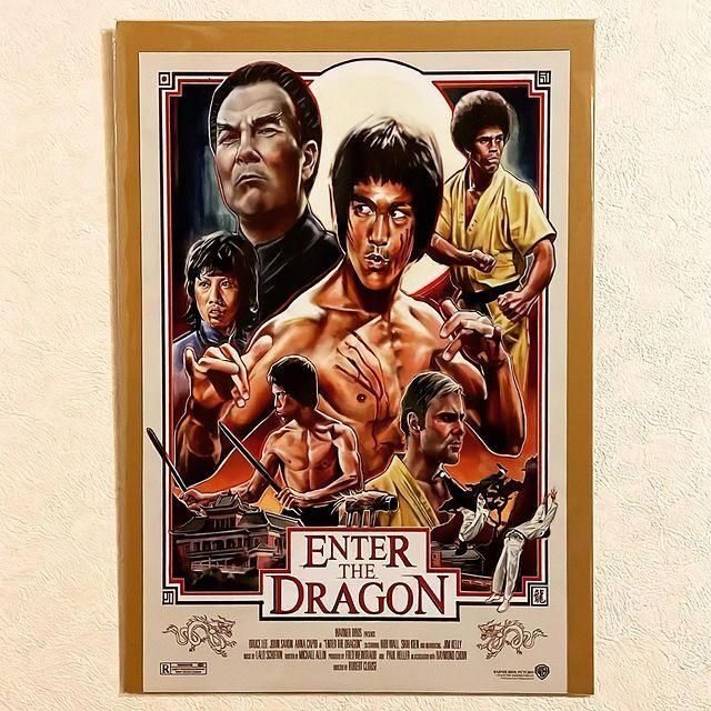 布ポスター「ブルース・リー 燃えよドラゴン Enter the Dragon 布ポスター「ブルース・リー 燃えよドラゴン Enter the Dragon