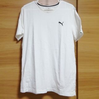 プーマ(PUMA)のPUMA　白Ｔ　Ｍサイズ(Tシャツ/カットソー(半袖/袖なし))