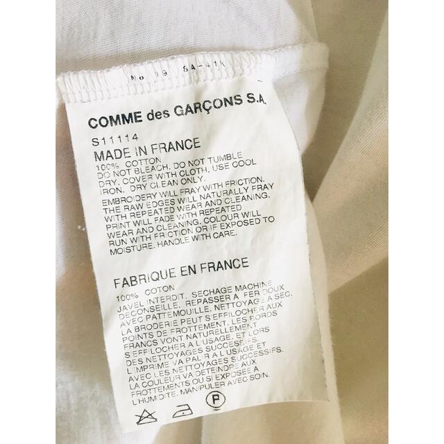 COMME des GARCONS(コムデギャルソン)の【★激希少★メンズM】コムデギャルソンシャツ LOVE パッチワーク Tシャツ メンズのトップス(Tシャツ/カットソー(半袖/袖なし))の商品写真