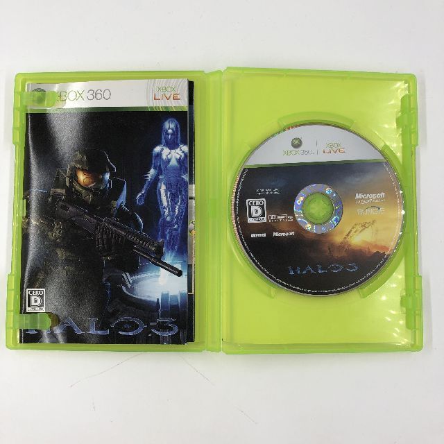 Xbox360(エックスボックス360)のXbox360　ヘイロー３ エンタメ/ホビーのゲームソフト/ゲーム機本体(家庭用ゲームソフト)の商品写真