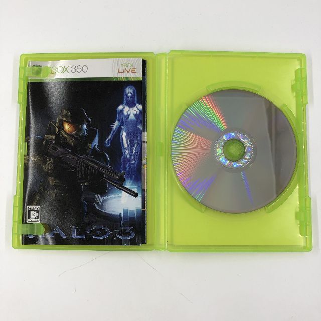 Xbox360(エックスボックス360)のXbox360　ヘイロー３ エンタメ/ホビーのゲームソフト/ゲーム機本体(家庭用ゲームソフト)の商品写真