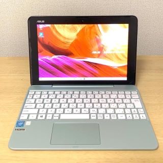 エイスース(ASUS)のASUS 2in1タブレットpc T101HA 送料込み(ノートPC)