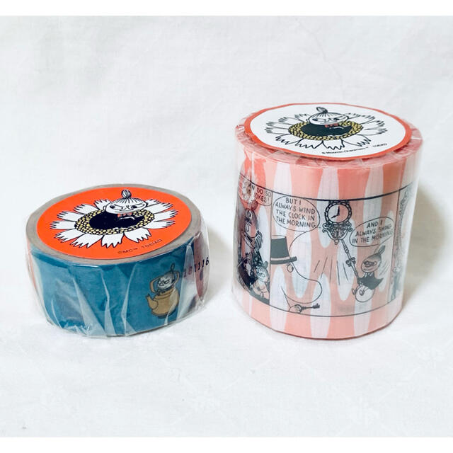 Little Me(リトルミー)のリトルミィのマスキングテープ 大小2種類セット インテリア/住まい/日用品の文房具(テープ/マスキングテープ)の商品写真