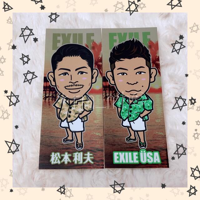 激安通販の EXILE TETSUYA 千社札ステッカー 3種 セット レア BD