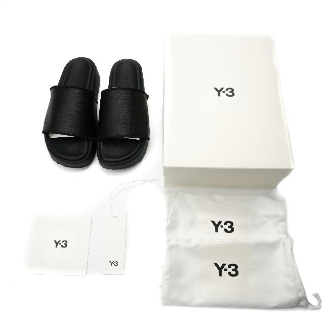 Y-3(ワイスリー)の新品 Y-3 SLIDES 27.5cm メンズの靴/シューズ(サンダル)の商品写真