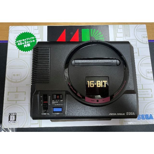 SEGA(セガ)のSEGA　メガドライブミニ エンタメ/ホビーのゲームソフト/ゲーム機本体(家庭用ゲーム機本体)の商品写真