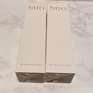 ★DUO ザ ウォッシュ ブラックR  2本セット★(洗顔料)