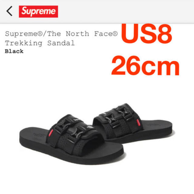 Supreme(シュプリーム)のSupreme the north face Trekking Sandal  メンズの靴/シューズ(サンダル)の商品写真