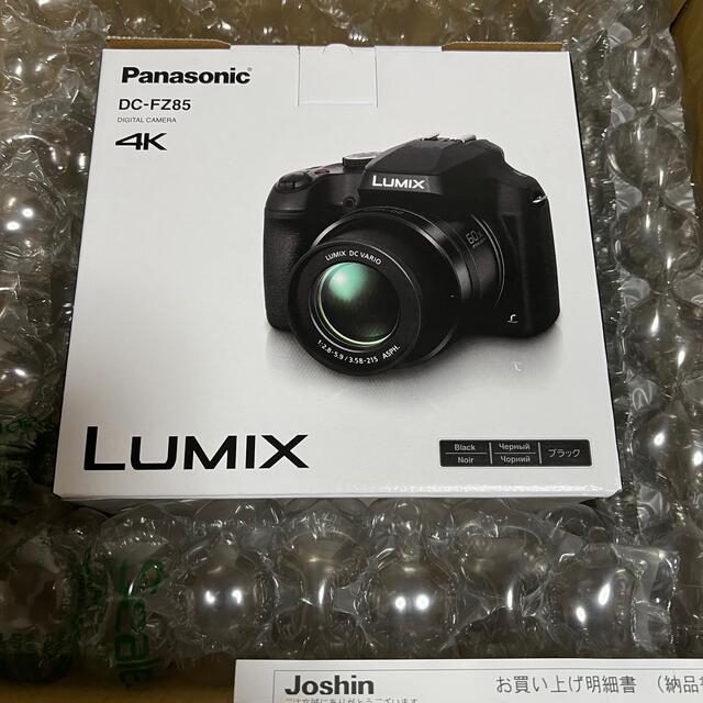 【新品未開封 保証付】Panasonic LUMIX FZ DC-FZ85-K