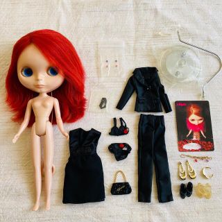 Blythe ネオブライス ルージュノワール (中古) ショップリスト情報 新品未開封 ネオブライス ルージュノワール キャラクターグッズ