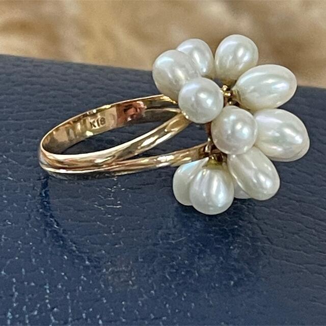 K18 アコヤパール リング 11号 美品✨✨ | www.innoveering.net