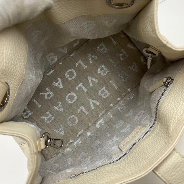 BVLGARI(ブルガリ)の✨美品　BVLGARI　ブルガリ　チャンドラ　ハンドバッグ　ベージュ　ポーチ付き レディースのバッグ(ハンドバッグ)の商品写真