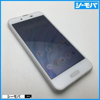 シャープ(SHARP)の763 SIMフリー au AQUOS sense SHV40 ホワイト(スマートフォン本体)