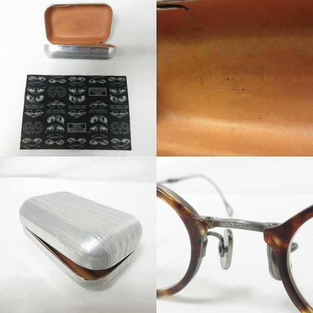 EYEVAN アイヴァン 7285 800 美品 眼鏡 メガネ 折り畳み式 | www