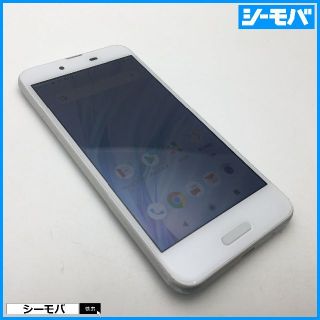 シャープ(SHARP)の764 SIMフリー au AQUOS sense SHV40 ホワイト(スマートフォン本体)