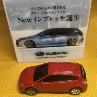 スバル(スバル)のSUBARU IMPREZA ミニカー　オモチャ　スバル　インプレッサ(ミニカー)