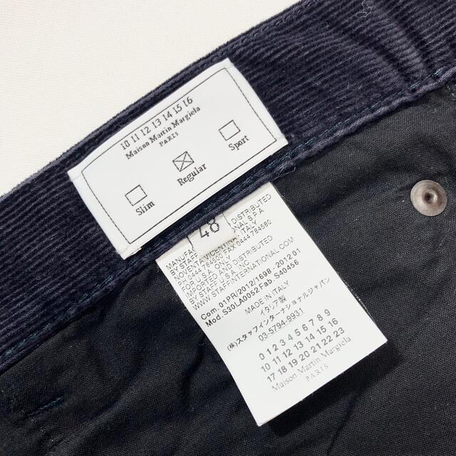 Maison Martin Margiela コーデュロイ パンツ 黒 48 noonaesthetics.com