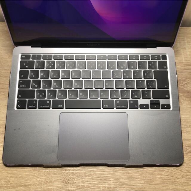 極美品 macbook air m1 256GB 8GB apple 動画 編集