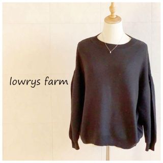 ローリーズファーム(LOWRYS FARM)のローリーズファーム　黒　ニット(ニット/セーター)