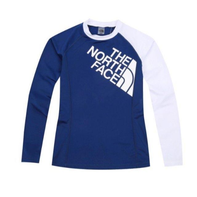 THE NORTH FACE(ザノースフェイス)の値下げ❗ ノースフェイス ラッシュガード レディース UVカット L K356B レディースのトップス(Tシャツ(長袖/七分))の商品写真