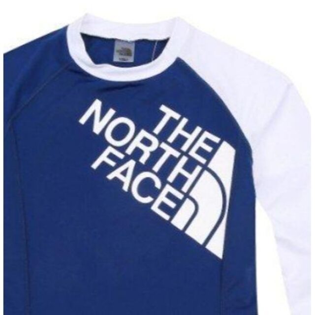 THE NORTH FACE(ザノースフェイス)の値下げ❗ ノースフェイス ラッシュガード レディース UVカット L K356B レディースのトップス(Tシャツ(長袖/七分))の商品写真