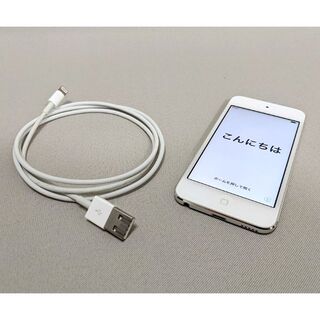 アップル(Apple)のApple iPod touch 64GB 第6世代 シルバー MKHJ2J/A(ポータブルプレーヤー)