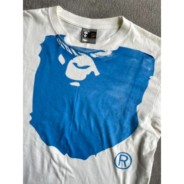 A BATHING APE(アベイシングエイプ)の限定 初期A BATHING APE エイプ 手刷り 大猿 プリント TシャツL メンズのトップス(Tシャツ/カットソー(半袖/袖なし))の商品写真