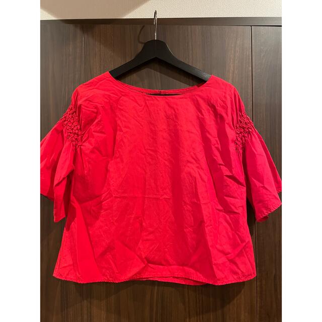 And Couture(アンドクチュール)の【アンドクチュール】ブラウス/美品 レディースのトップス(シャツ/ブラウス(半袖/袖なし))の商品写真