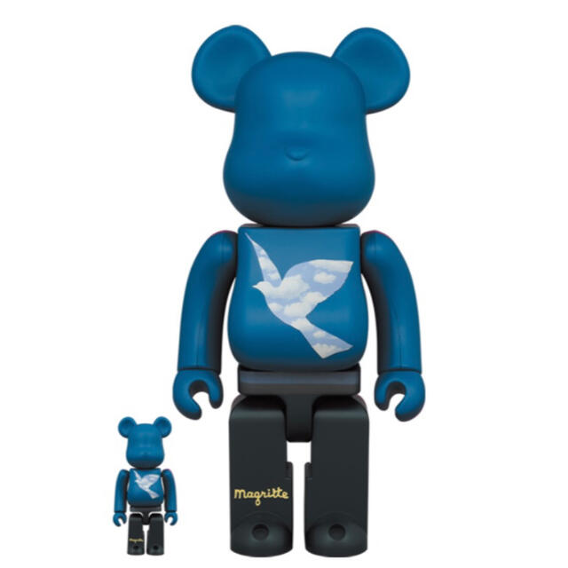 BE@RBRICK René Magritte 100％ & 400％