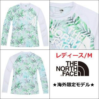 ザノースフェイス(THE NORTH FACE)の海外✨ ノースフェイス ラッシュガード レディース UVカット M K357A(Tシャツ(長袖/七分))