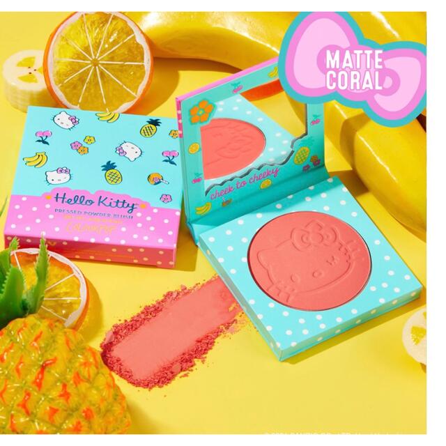 colourpop(カラーポップ)のColourpop Hello Kitty チーク　aloha honey コスメ/美容のベースメイク/化粧品(チーク)の商品写真