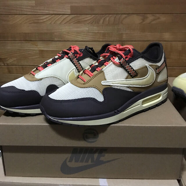 Travis Scott Nike AirMax1 CACT.US Brown