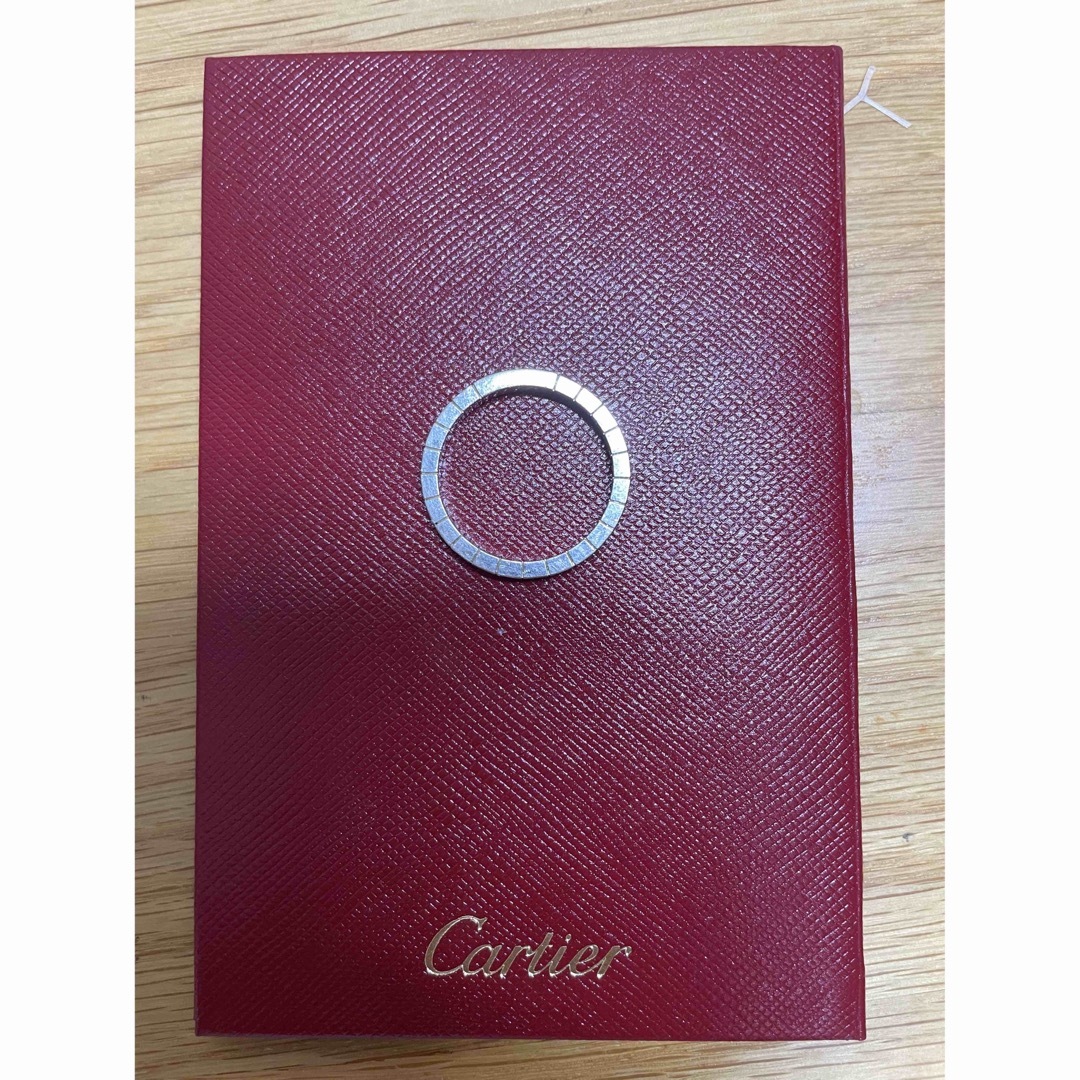 Cartier(カルティエ)の【人気】Cartierカルティエ ラニエールリングK18WG 26号サイズ メンズのアクセサリー(リング(指輪))の商品写真