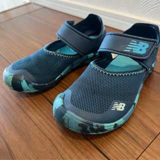 ニューバランス(New Balance)のニューバランス✴︎アクアシューズカムフラ柄18センチ。(サンダル)