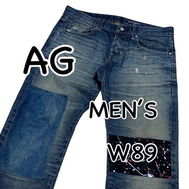 AG アドリアーノゴールドシュミット CONE DENIM リペア加工 W30