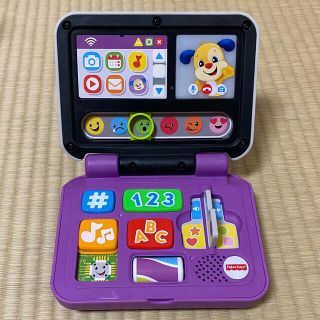 フィッシャープライス(Fisher-Price)のフィッシャープライス バイリンガル・にこにこ！パソコン 【日・英知育玩具】(知育玩具)