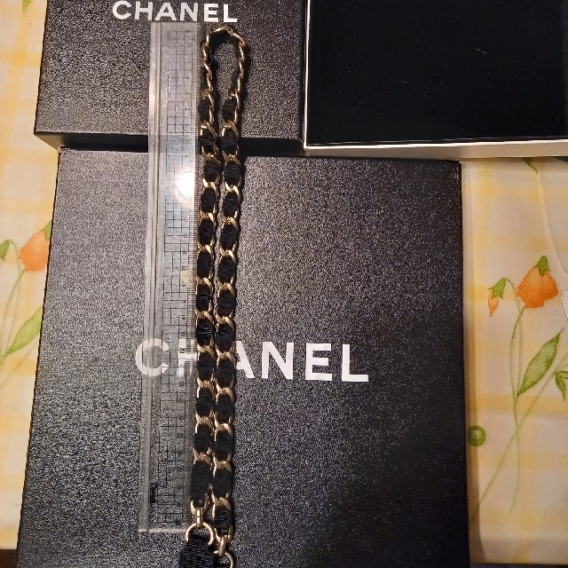 CHANELノベルティー　リボン&チェーン 6