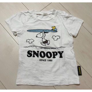 スヌーピー(SNOOPY)のSNOPPY サーフィン柄　90(Tシャツ/カットソー)